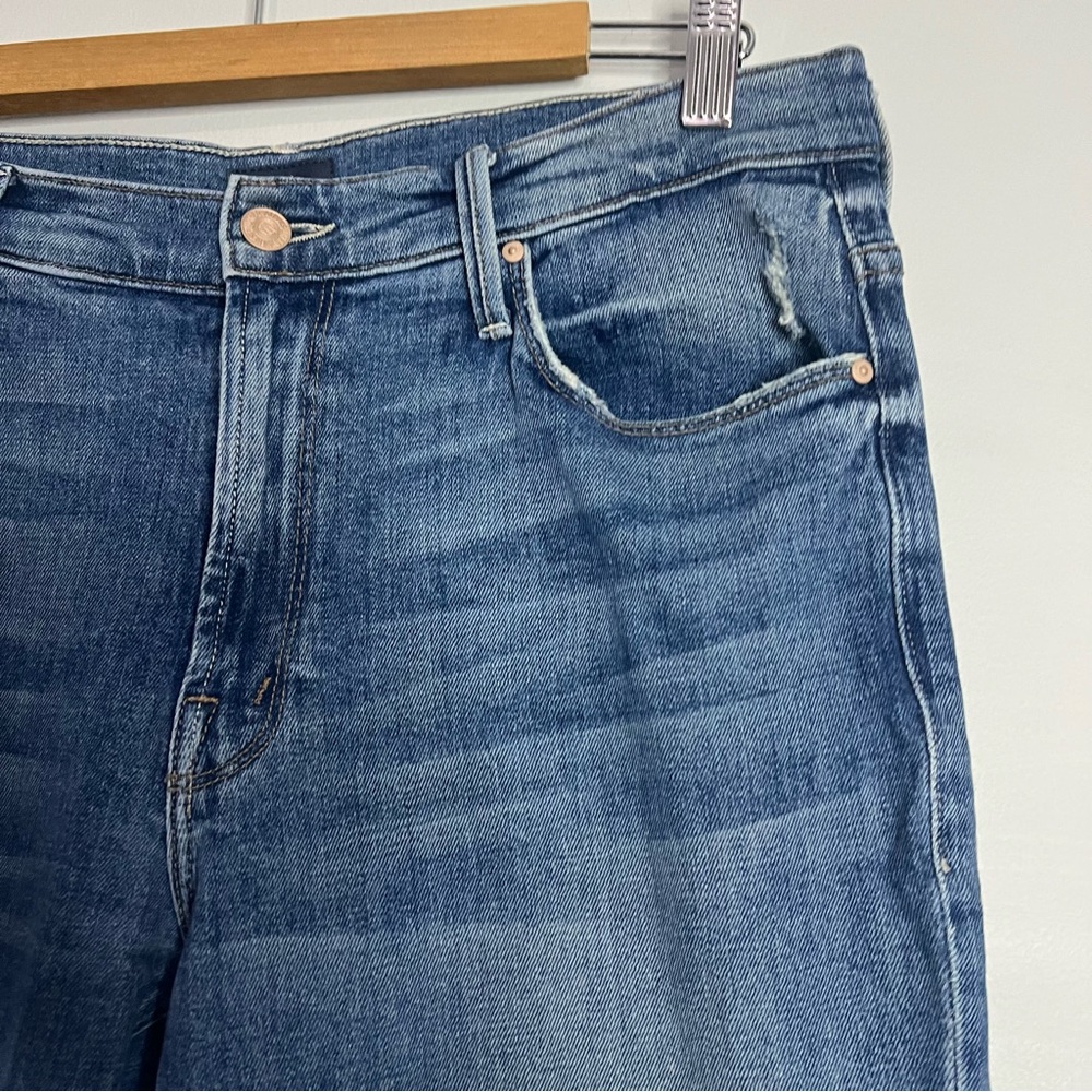 MOTHER High Rise Blue Jeans - Picture 7 of 13